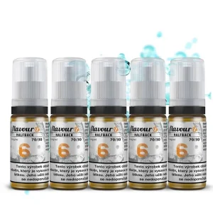 Flavourit HALFBACK - nikotinový booster - 70/30 - 5x10ml - 6mg