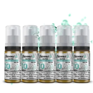 Flavourit SALTER - salt nikotinový booster - 50/50 - 5x10ml - 10mg