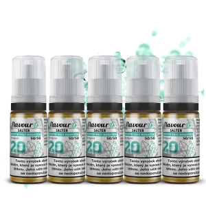 Flavourit SALTER - salt nikotinový booster - 50/50 - 5x10ml - 20mg