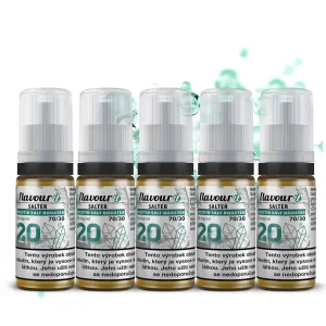 Flavourit SALTER - salt nikotinový booster - 70/30 - 5x10ml - 20mg