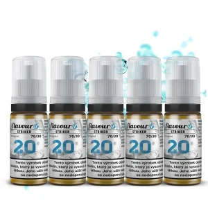 Flavourit STRIKER - nikotinový booster - 70/30 - 5x10ml - 20mg - 2. JAKOST