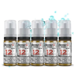 Flavourit WINGER - nikotinový booster - 70/30 - 5x10ml - 12mg