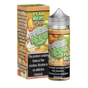 FREE NOMS Pear Green Apple Peach 6MG