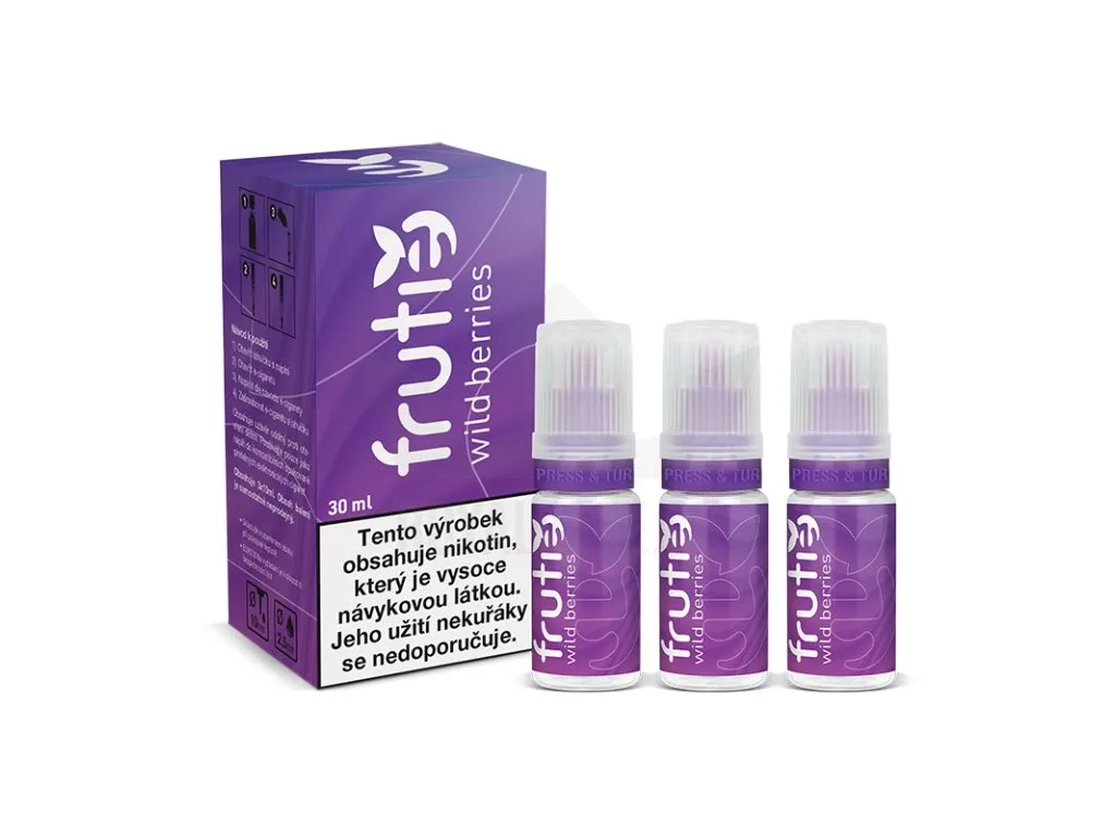 Frutie 3x10ml Lesní plody 14mg