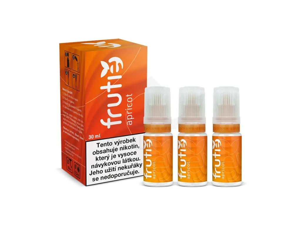 Frutie 3x10ml Meruňka 5mg