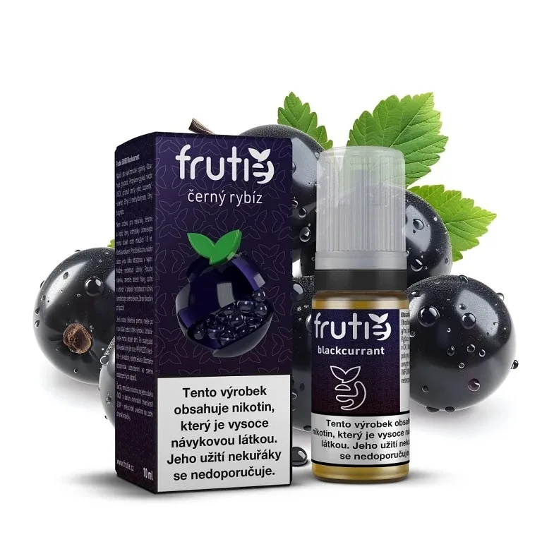 Frutie 50/50 - Černý rybíz (Blackcurrant) - 18mg