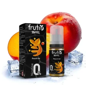 Frutie BAR - Peach ICE - 0mg Chladivá broskev