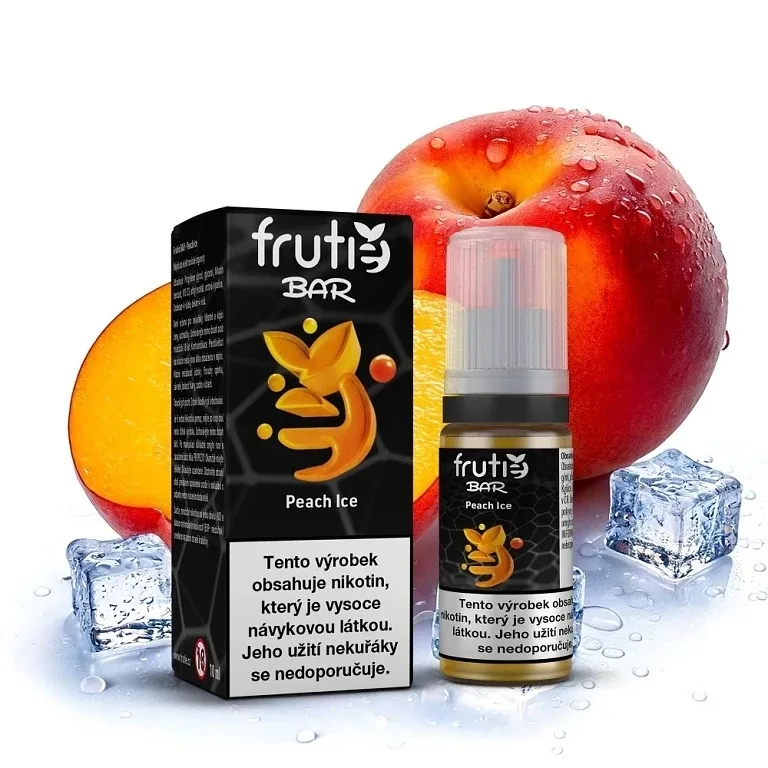 Frutie BAR - Peach ICE - 20mg Chladivá broskev