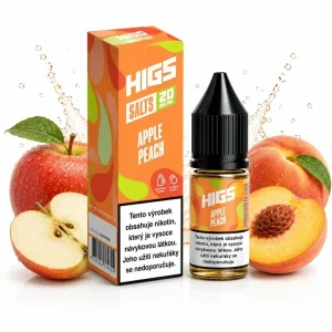 HIGS Salts Apple Peach 20mg 10ml Jablka s broskví