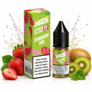 HIGS Salts Strawberry Kiwi 20mg 10ml Jahody s kiwi