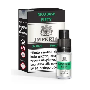 Imperia Fifty Nico Base (50VG/50PG) 5x10ml 6mg