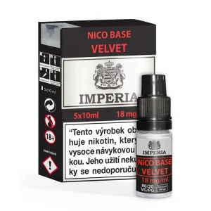 Imperia Velvet Nico Base (80VG/20PG) 5x10ml 18mg
