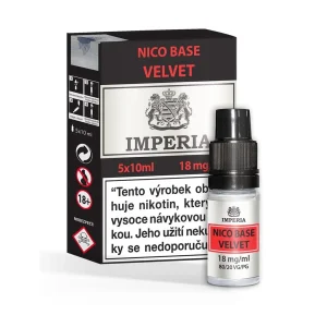 Imperia Velvet Nico Base (80VG/20PG) 5x10ml 18mg