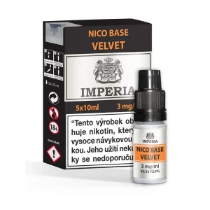 Imperia Velvet Nico Base (80VG/20PG) 5x10ml 3mg