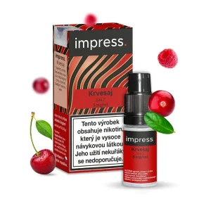 Impress Salt Krvesaj 10ml 5mg Červené lesní plody