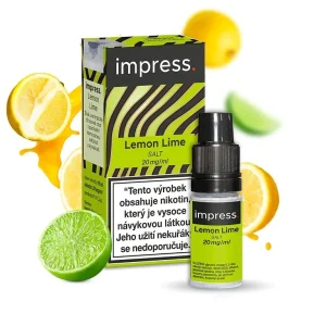 Impress Salt Lemon Lime 10ml 20mg Citron a limetka