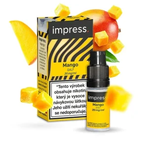 Impress Salt Mango 10ml 20mg Šťavnaté mango