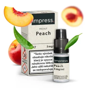 Impress Salt Peach (Broskev) 10ml 20mg