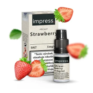Impress Salt Strawberry (Ledová jahoda) 10ml 5mg
