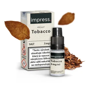Impress Salt Tobacco (Tradiční tabák) 10ml 5mg
