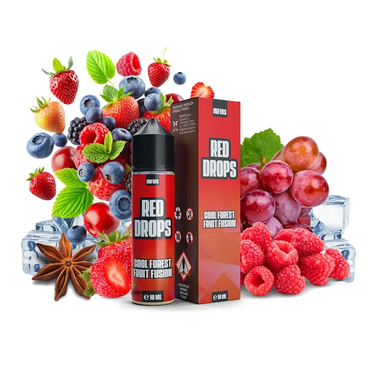 Infamous Drops - S&V - Red Drops - 10ml KR Bobulovitá směs s anýzem