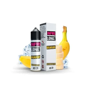 Infamous LongZ - S&V - Banana - 10ml (Ledový banán)