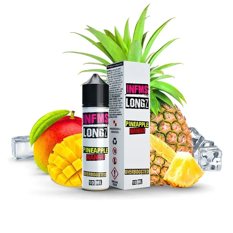 Infamous LongZ - S&V - Pineapple Mango - 10ml (Osvěžující mango a ananas)