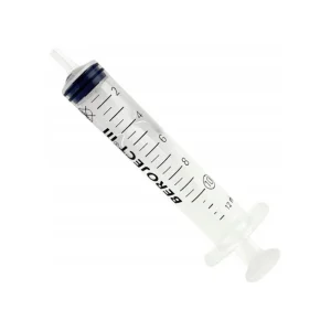 Injekční stříkačka s gumovým pístem objem 10ml