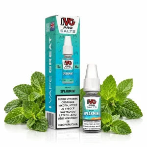 IVG Pro Salts Spearmint 10ml 10mg Svěží máta