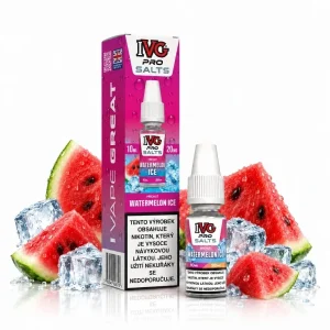 IVG Pro Salts Watermelon ICE 10ml 20mg Ledový vodní meloun