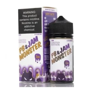 Jam Monster PB & GRAPE 3MG