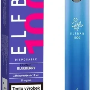 Jednorázová elektronická cigareta Elf Bar 1000 Blueberry 20mg