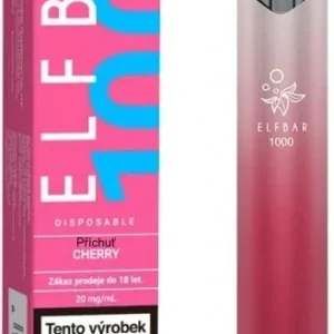 Jednorázová elektronická cigareta Elf Bar 1000 Cherry 20mg