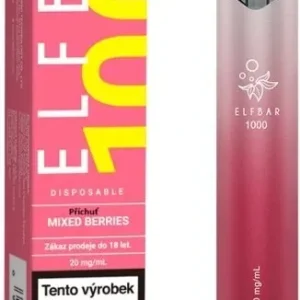 Jednorázová elektronická cigareta Elf Bar 1000 Mixed Berries 20mg