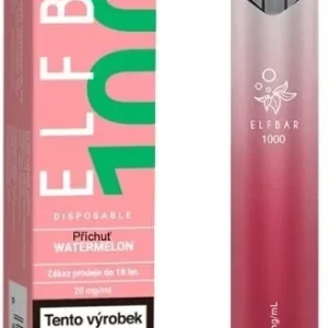 Jednorázová elektronická cigareta Elf Bar 1000 Watermelon 20mg