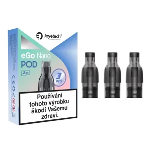Joyetech eGo Nano 2ml náhradní cartridge 3ks odpor 0,8ohm