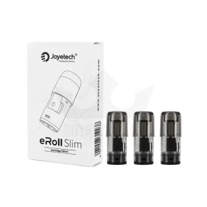 Joyetech eRoll Slim Pod Cartridge 1ohm 3Pack