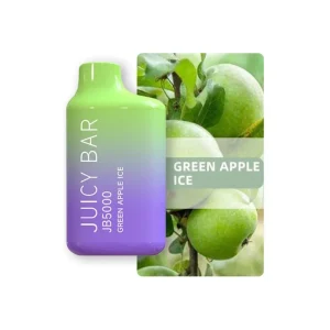 JUICY BAR 5000 PUFFS 5% (Green Apple Ice)