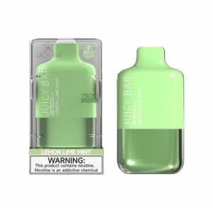 JUICY BAR 7500 PUFFS 5% (Lemon Lime Mint)