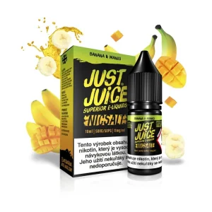 Just Juice Salt Banana & Mango (Banán & mango) 10ml 20mg