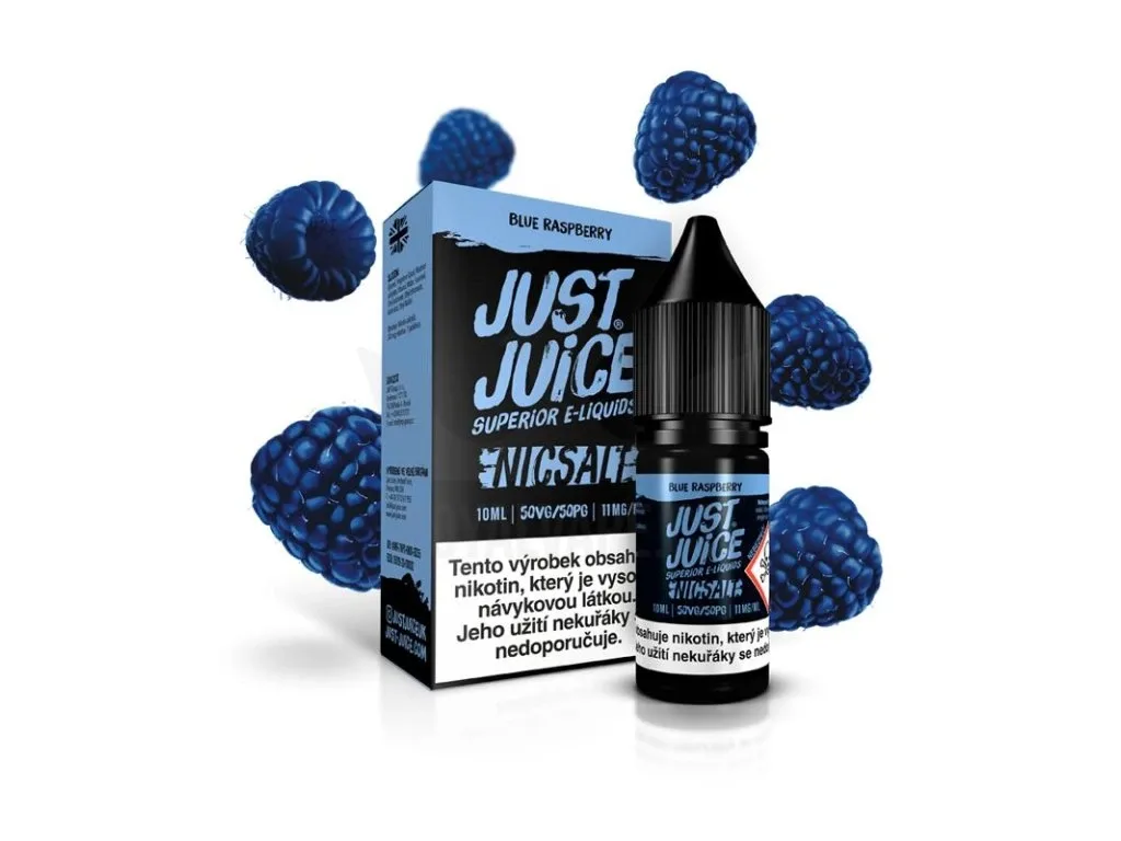 Just Juice Salt Blue Raspberry (Modrá malina) 10ml 11mg