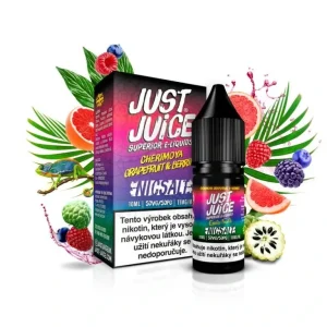 Just Juice Salt Cherimoya Grapefruit & Berries (Cherimoya, grapefruit a bobule) 10ml 20mg