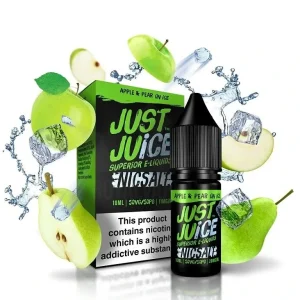 Just Juice Salt - E-liquid - Apple & Pear On Ice (Ledové jablko a hruška)
