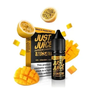 Just Juice Salt - E-liquid - Mango & Passion Fruit (Mango & marakuja)