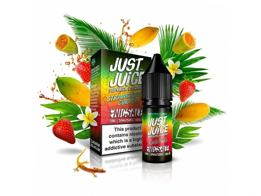 Just Juice Salt - E-liquid - Strawberry & Curuba (Jahoda & curuba)