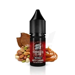 Just Juice Salt - E-liquid - Tobacco Nutty Caramel (Oříškový tabák s karamelem)