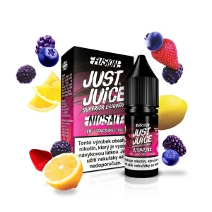 Just Juice Salt Fusion Berry Burst & Lemonade (Lesní ovoce s citronem) 10ml 11mg