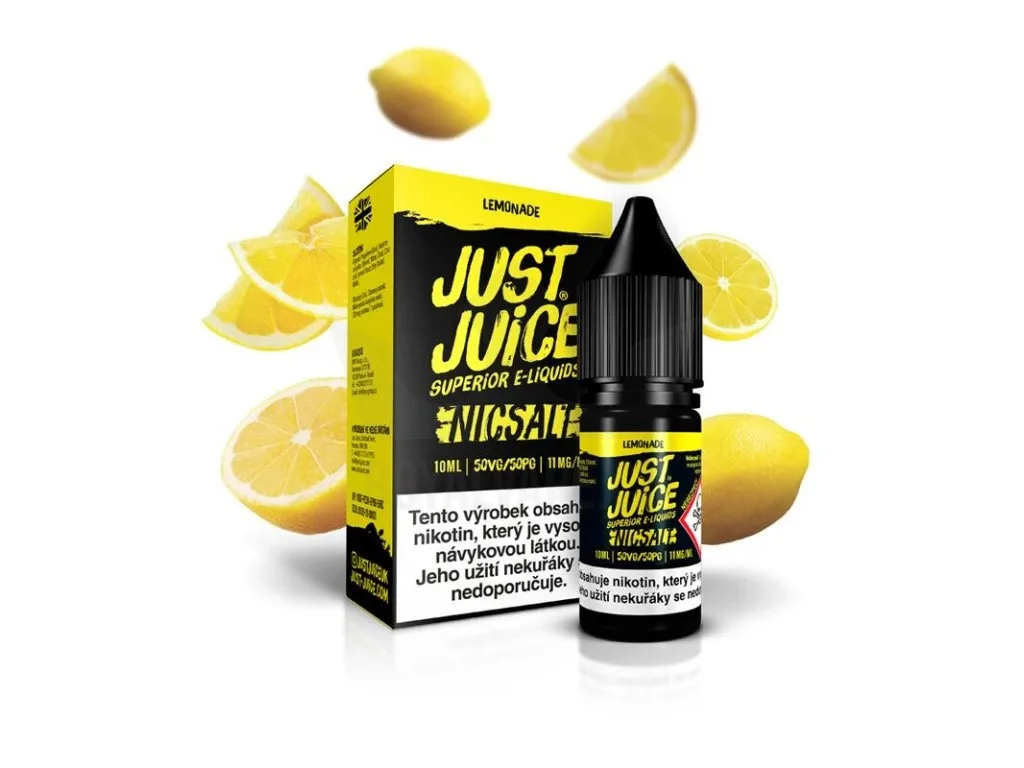 Just Juice Salt Lemonade (Citronová limonáda) 10ml 20mg