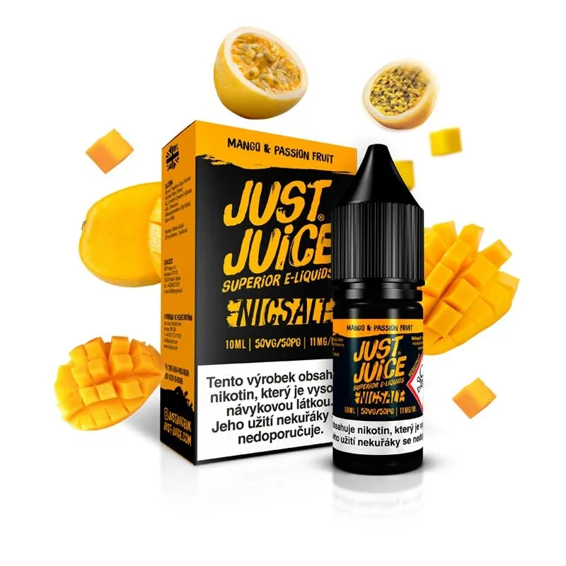 Just Juice Salt Mango & Passion Fruit (Mango & marakuja) 10ml 11mg