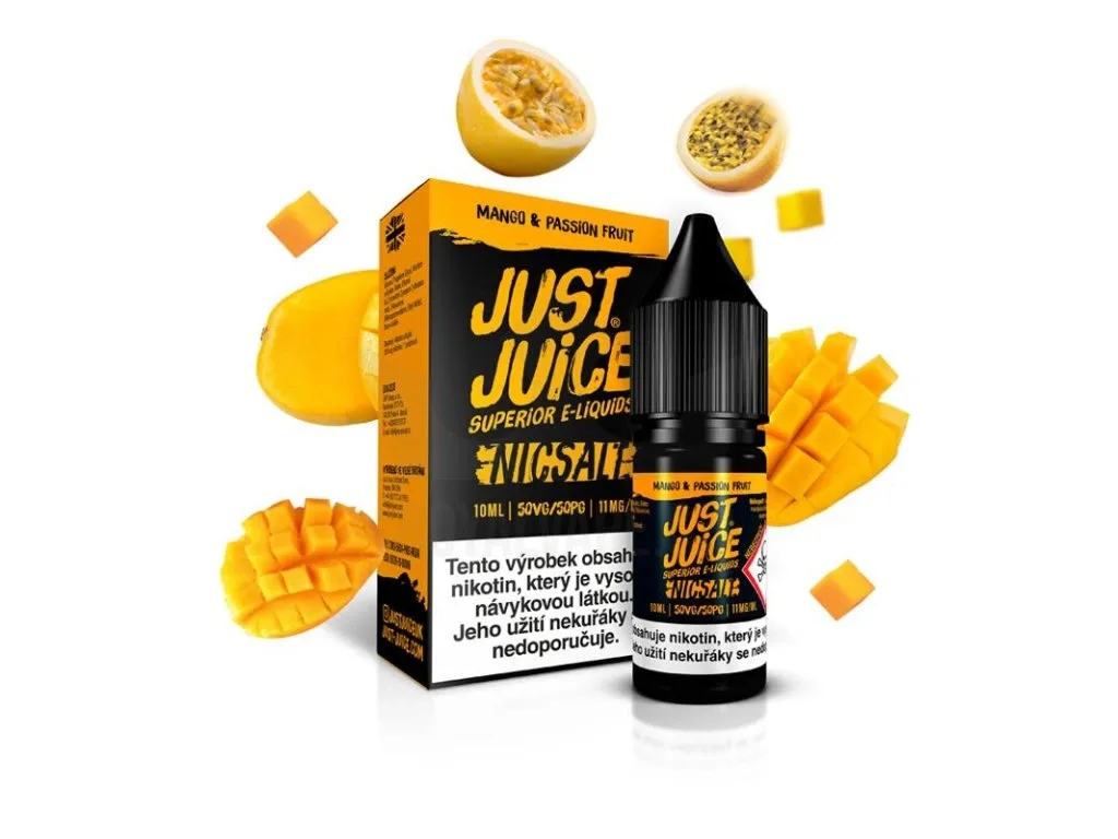 Just Juice Salt Mango & Passion Fruit (Mango & marakuja) 10ml 20mg